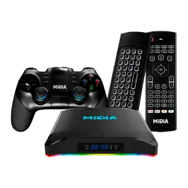Midia Max 2 Gamer 8K/ 32 GB/ Wi-Fi/ e Bluetooth (COM CONTROLE DE GAME)